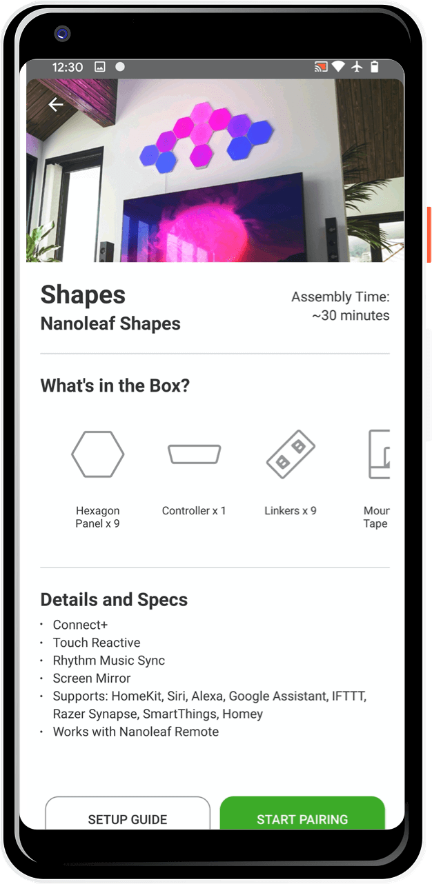 Empareja tus Shapes (paso 4): Opción C