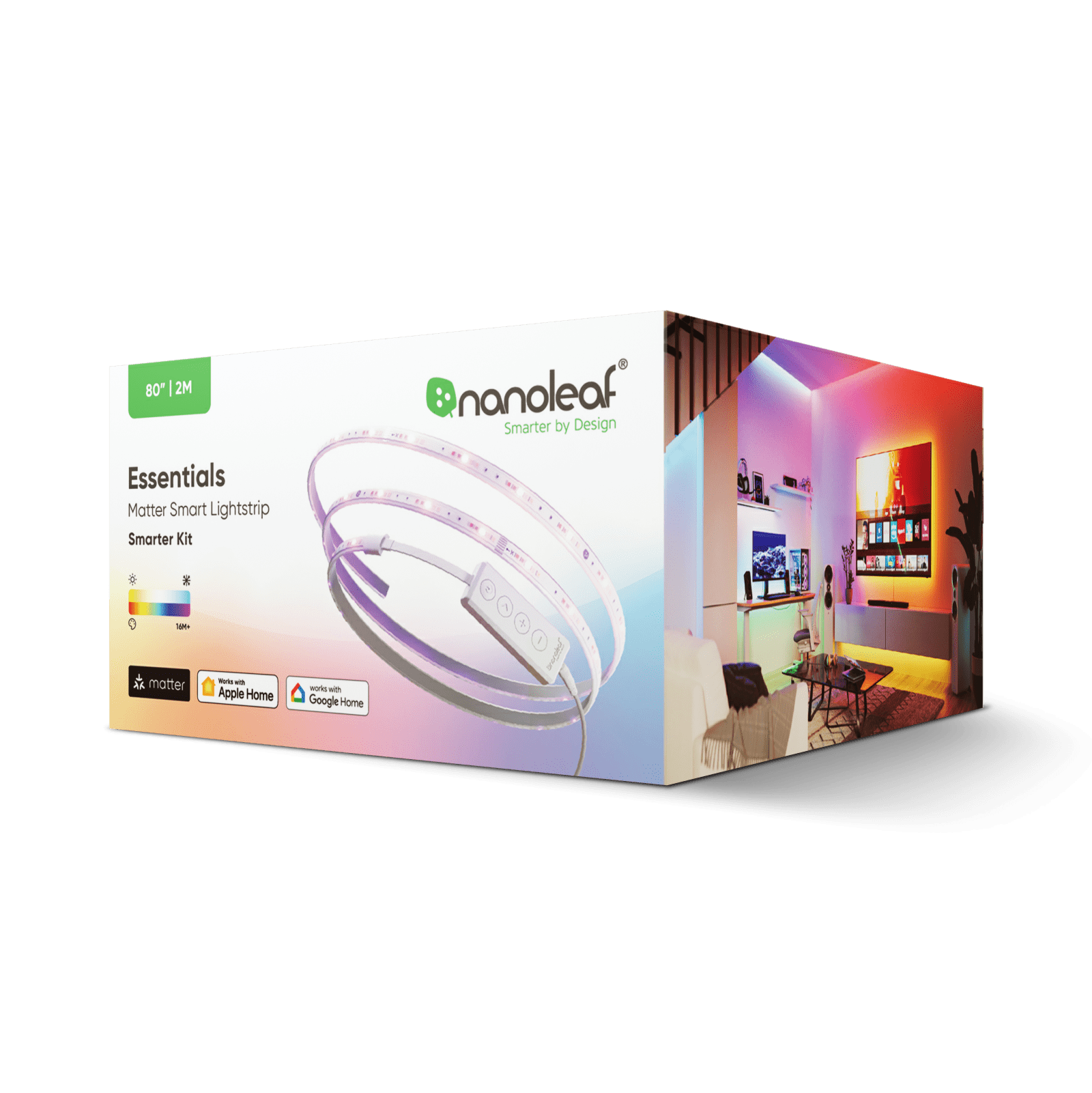 Nanoleaf Essentials Lightstrips, Smart LED Lights