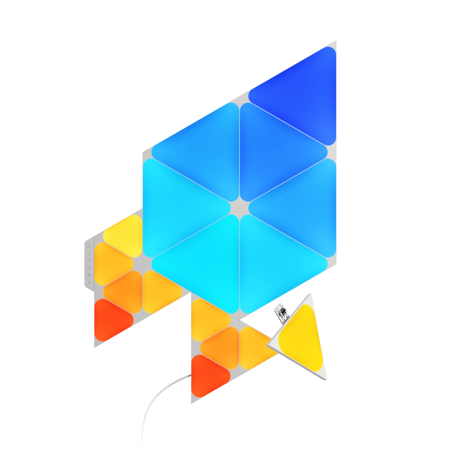 Paquete de 17 Triangles mixtos de Nanoleaf