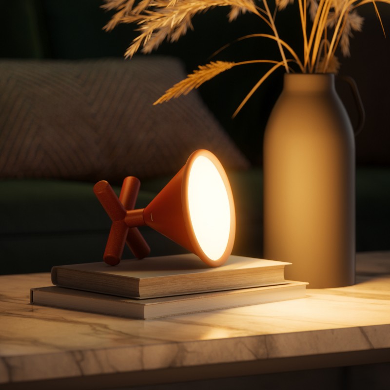 Umbra Cono Portable Smart Lamp (Orange)
